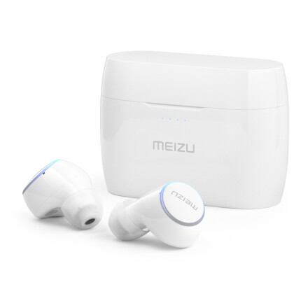 魅族（MEIZU) POP2 真无线蓝牙耳机 TW50s 跑步运动蓝牙入耳式 迷你充电盒 皓月白