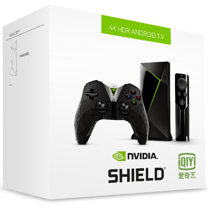 英伟达NVIDIA SHIELD 支持4K HDR精选NINTENDO经典游戏 PC游戏串流 人工智能语音操控