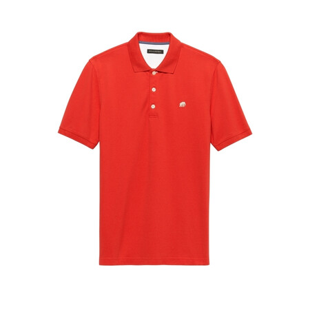 香蕉共和国(banana republic) 男装 男式短袖polo衫 new vermillion