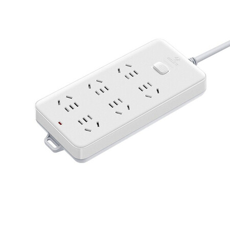 公牛 gn-109k 新国标插座/插排/插线板/接线板 6孔插排 6位总控 全长