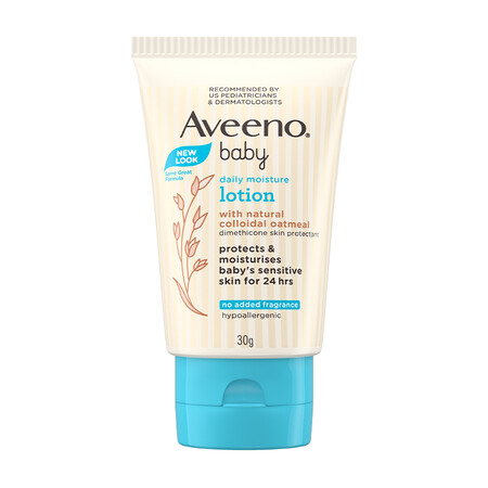 艾惟诺（Aveeno）婴儿润肤乳燕麦精华儿童每日倍护30g(...