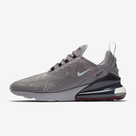 耐克nike air max 270 男鞋 大气垫休闲运动鞋跑步鞋 灰色ah8050-016