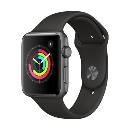 AppleApple Watch】Apple Watch Series 3智能手表（GPS款42毫米深空 