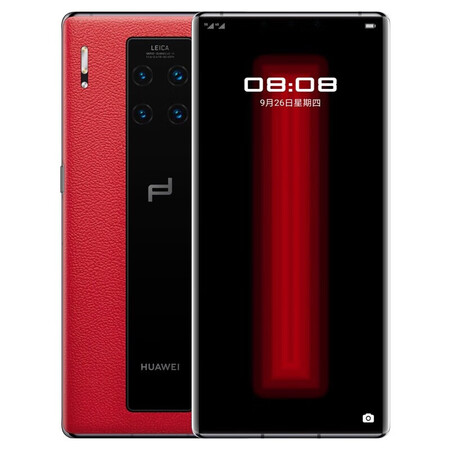 华为huaweimate30rs5g版保时捷限量版手机华为mate30rs5g手机瑞红12gb