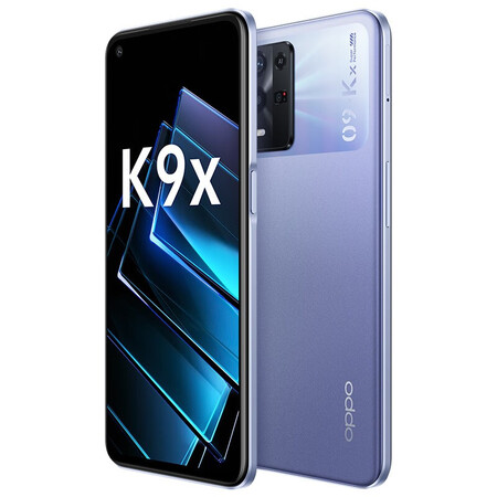 oppo k9x 天玑810 5000mah长续航 33w快充 拍照5g手机 8gb 256gb 银紫