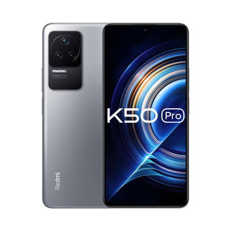 小米紅米redmik50pro5g通天璣90002k柔性直屏ois光學防抖銀跡8gb128gb