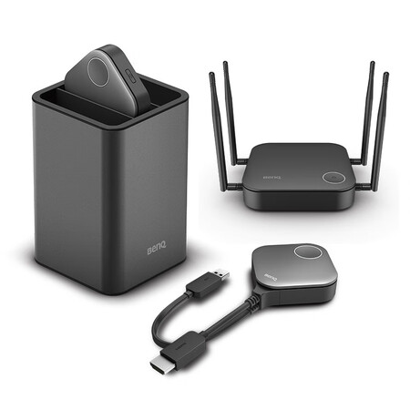 明基benq无线会议传屏器wdc20无线应答秀无线投屏器传输器同屏器多屏