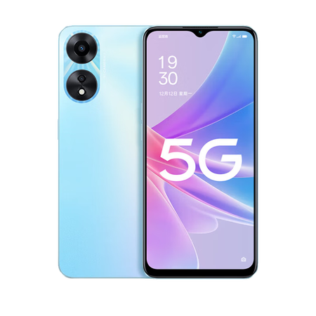 oppo a58x 轻薄机身 5000mah大电池 90hz高刷炫彩屏 双模5g芯片 静海