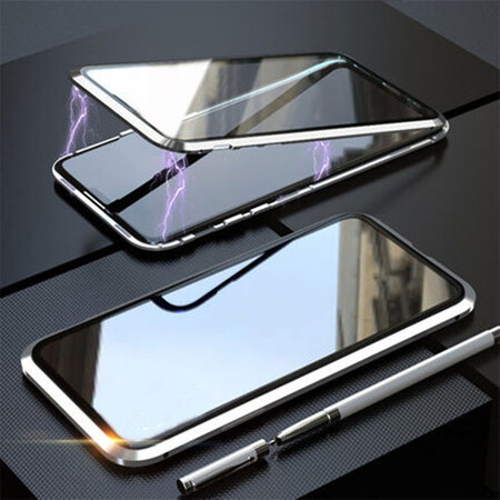 荣耀play6t手机套双面玻璃镜头全包play6tpro防摔磁吸保护壳新款g