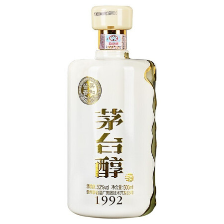 茅台醇53度酱香型白酒500ml 茅台醇1992