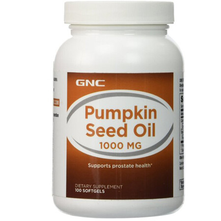 健安喜（GNC）南瓜籽油软胶囊 1000mg 100粒