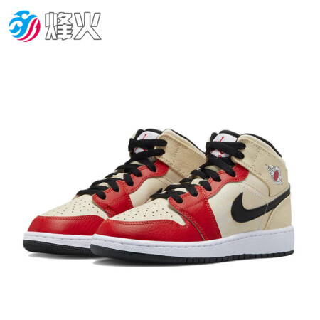 耐克（NIKE）烽火 AIR JORDAN 1 Mid AJ...