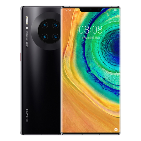 华为mate30pro麒麟990芯片4g5g全网通安卓智能二手手机95成新亮黑色8