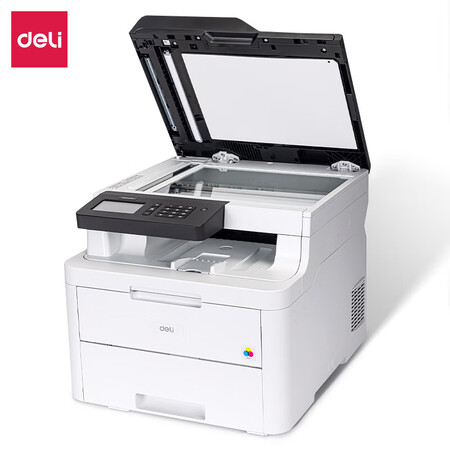 得力(deli)cm24adn彩色激光打印机 24页/分钟 自动双面打印 a4幅面