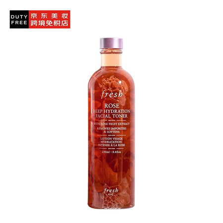 馥蕾诗（Fresh）大马士革玫瑰花瓣润泽爽肤水250ml 深...