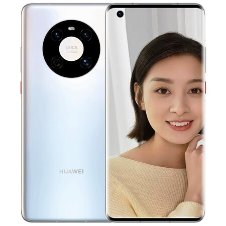 全新国行华为mate40e超感知徕卡影像68曲面屏支持鸿蒙秘银色全网通4g8