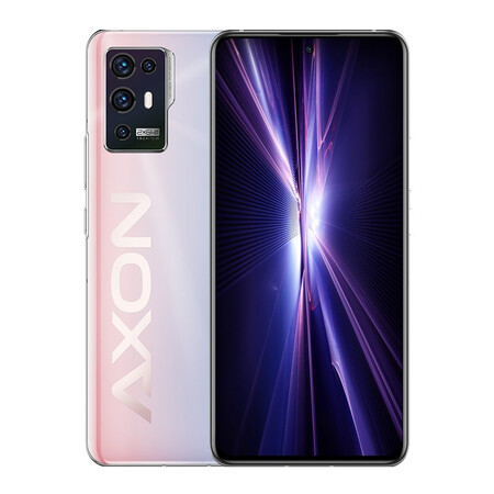 中兴axon30pro吴京代言6400万双主摄120hz屏8gb128gb烟雨蓝骁龙88855w