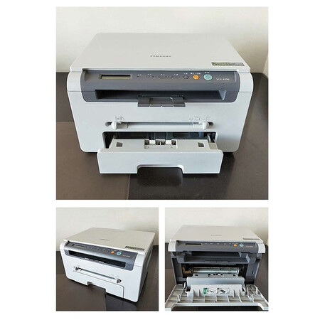 彩色扫描传真手机wifi多功能激光一体机三星42004300施乐3119随机发