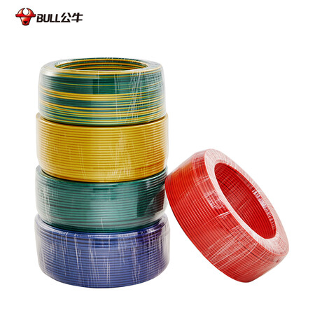 公牛(bull) 电线电缆 bv单芯单股铜线 国标铜芯电线 照明空调家装家用