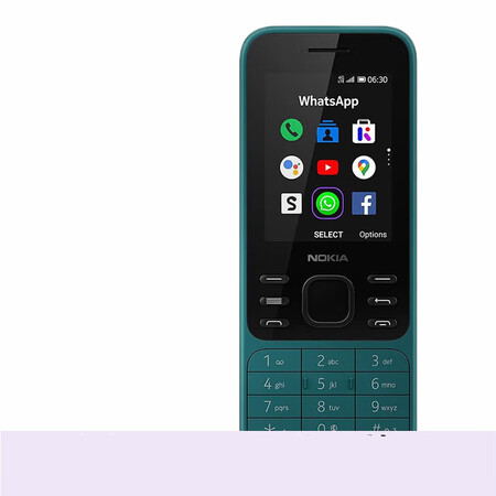诺基亚(nokia)6300 ta-1324 无锁老年机 手机 4g 双卡双待 绿色