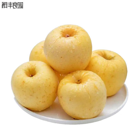 京地达 烟台黄金维纳斯苹果水果 净4斤 单果150g+纯甜果...