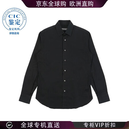 菲拉格慕（Ferragamo） 24FW 翻领衬衫 男士 图...