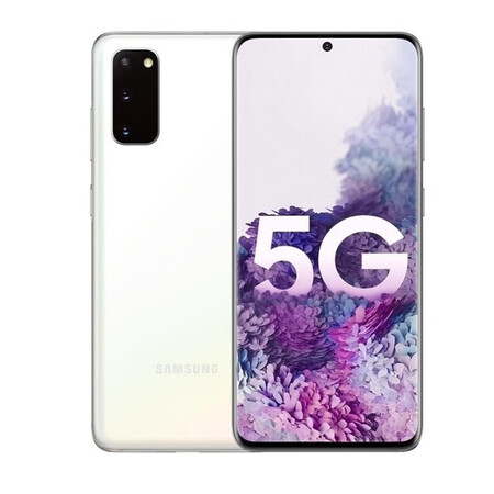 三星 galaxy s20 sm-g9810全新曲屏全网通双卡5g手机 s20 白色(双卡)