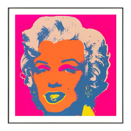 墨斗鱼艺术安迪沃霍尔丝网版画经典玛丽莲·梦露艺术家原创潮流艺术