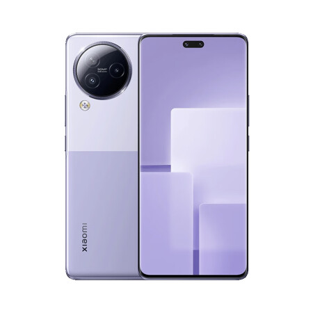 小米 Civi3 5G智能手机 12GB+512GB/玫瑰紫/天玑8200-Ultra/前置仿生双主摄/后置5000万光学防抖镜头