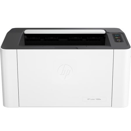 惠普（HP）1008w A4黑白激光打印机 家用商用办公无线打印机 打印/无线/USB连接/用166A硒鼓 代替108w 1008W