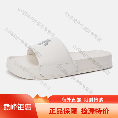 迪桑特（DESCENTE）拖鞋男女夏季休闲户外时尚一字拖居家...