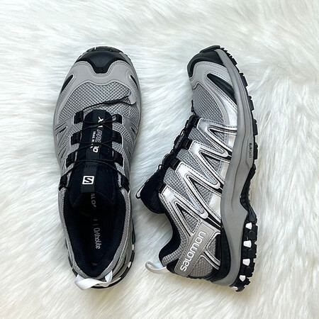 萨洛蒙（Salomon）XA PRO 3D沙场灰竹墨黑白灰合...