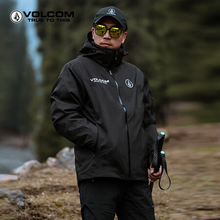 安德玛（Under Armour）VOLCOM三合一防风水羽...