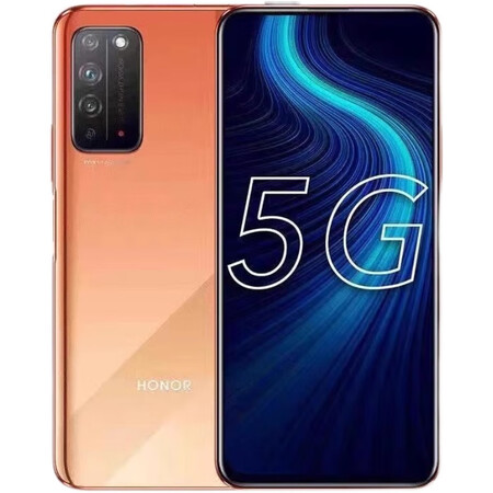 荣耀x10全网通5g双卡双待4000万三摄长续航学生老人备用机竞速蓝99新