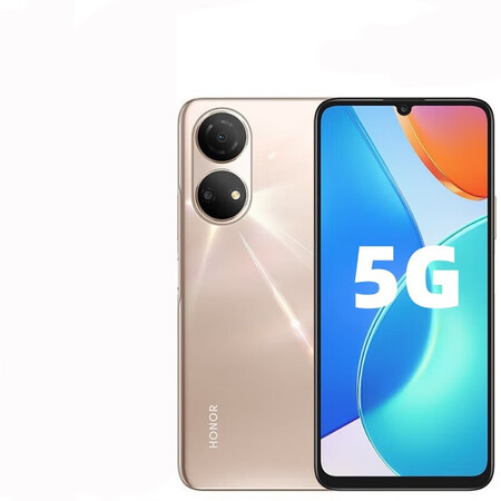 荣耀畅玩30plus5g智能手机5000mah大电池高刷护眼全面屏晨曦金6gb128