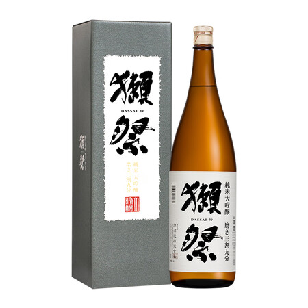 獭祭（DASSAI）cxDassai39三割九分1.8L礼盒...