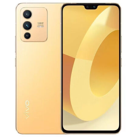 vivos15高通骁龙870120高刷超感光影像66w闪充5g拍照手机s12暖金12gb