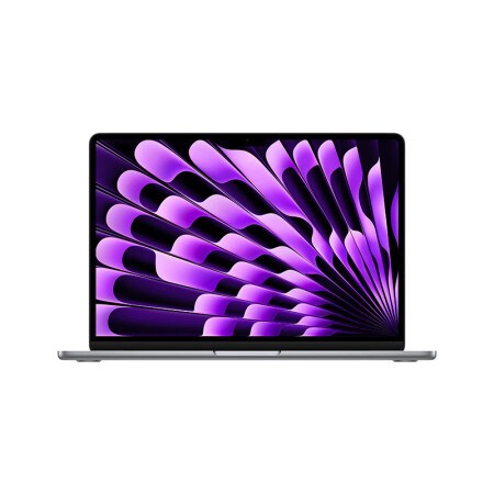 Apple/苹果 13.6英寸AI笔记本 MacBookAir 2024 M3(8+8核)8G+256G 深空灰电脑 MRXV3CH/A
