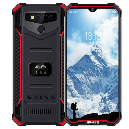 捷语红鲨pro三防5g智能手机nfc外卖防水防摔超长待机全网通大内存512g