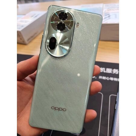 oppore15g新品手机单反级人像三摄闪充大电池天玑8200re1萤石青5g全