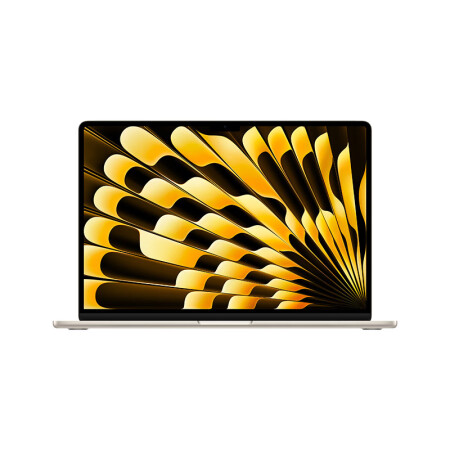 Apple/苹果 15英寸AI笔记本 MacBookAir 2024  M3(8+10核)8G+256G 星光色电脑 MRYM3CH/A
