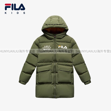 斐乐（FILA）【斐护科技】FILA儿童羽绒服中长款24冬季...