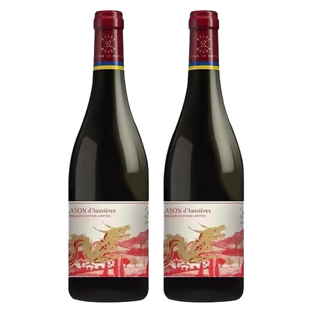 拉菲（LAFITE）龙年限量版 奥希耶海慕 14.5度 红葡...