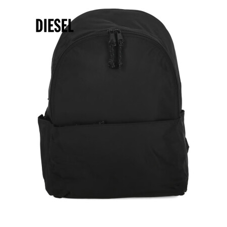 迪赛（DIESEL） 奢侈品 男士  BAGS 黑色双肩包 ...