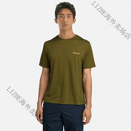 添柏岚（Timberland）男装快干短袖T恤春季户外休闲透...