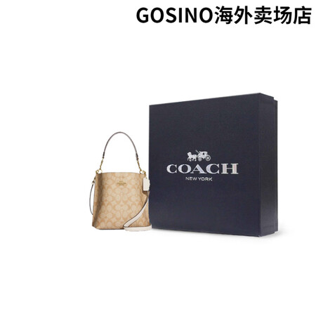 蔻驰（COACH） Mollie 经典金属Logo标志性吊饰...