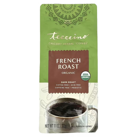 ZKHE美国Teeccino有机无因脱因咖啡粉decaf31...