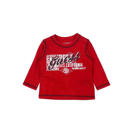 GUESS 奢侈品 婴儿 T恤童装 Red 20  86 c...