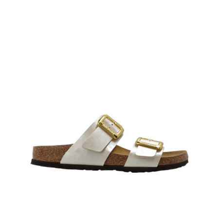 BIRKENSTOCK圆头套穿可调节女凉鞋舒适防滑透气 灰色...