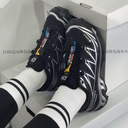 萨洛蒙（Salomon）XT-6 GTX黑银  户外登山 徒...